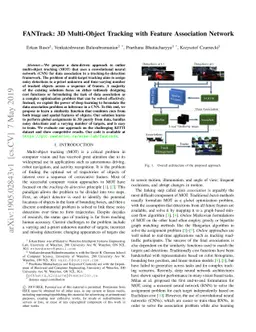 FANTrack: 3D Multi-Object Tracking with Feature Association Network