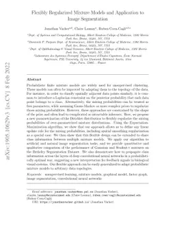 Flexibly Regularized Mixture Models and Application to Image
  Segmentation
