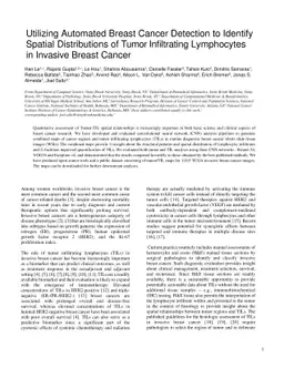 Utilizing Automated Breast Cancer Detection to Identify Spatial
  Distributions of Tumor Infiltrating Lymphocytes in Invasive Breast Cancer