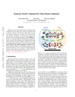 Temporal Attentive Alignment for Video Domain Adaptation