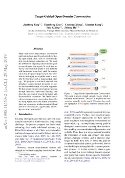 Target-Guided Open-Domain Conversation