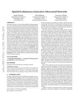 Spatial Evolutionary Generative Adversarial Networks