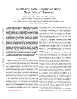 Rethinking Table Recognition using Graph Neural Networks