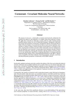 Cormorant: Covariant Molecular Neural Networks