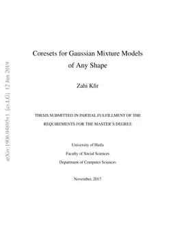 Coresets for Gaussian Mixture Models of Any Shape