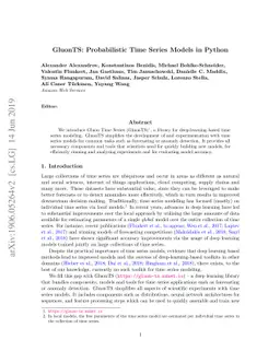 GluonTS: Probabilistic Time Series Models in Python