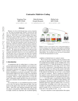 Contrastive Multiview Coding