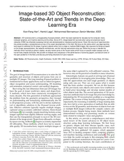 Image-based 3D Object Reconstruction: State-of-the-Art and Trends in the
  Deep Learning Era