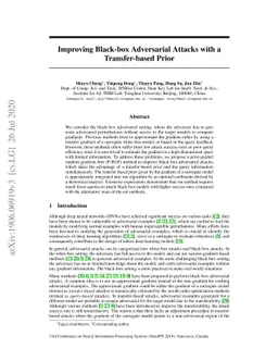 Improving Black-box Adversarial Attacks with a Transfer-based Prior