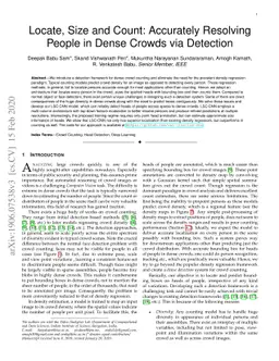 Locate, Size and Count: Accurately Resolving People in Dense Crowds via
  Detection