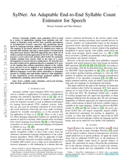 SylNet: An Adaptable End-to-End Syllable Count Estimator for Speech