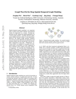 Graph WaveNet for Deep Spatial-Temporal Graph Modeling