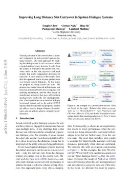 Improving Long Distance Slot Carryover in Spoken Dialogue Systems