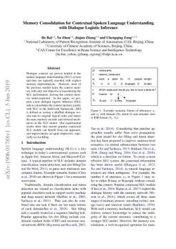 Memory Consolidation for Contextual Spoken Language Understanding with
  Dialogue Logistic Inference