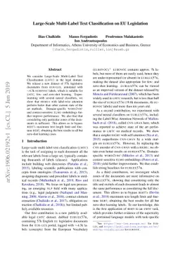 Large-Scale Multi-Label Text Classification on EU Legislation