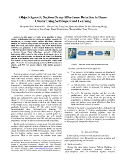 Object-Agnostic Suction Grasp Affordance Detection in Dense Cluster
  Using Self-Supervised Learning.docx