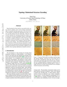 Topology Maintained Structure Encoding