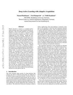 Deep Active Learning with Adaptive Acquisition