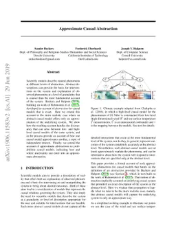 Approximate Causal Abstraction