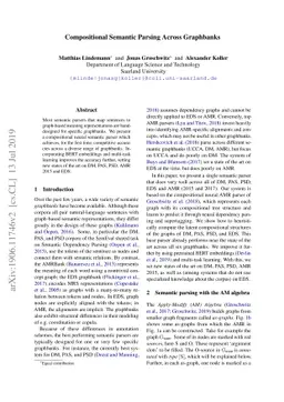 Compositional Semantic Parsing Across Graphbanks