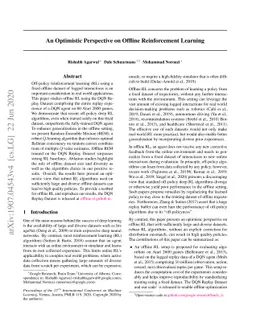 An Optimistic Perspective on Offline Reinforcement Learning