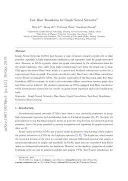 Fast Haar Transforms for Graph Neural Networks