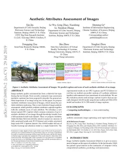 Aesthetic Attributes Assessment of Images