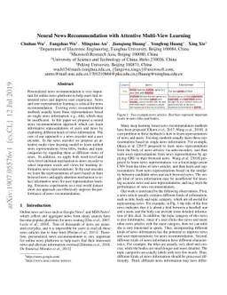 Neural News Recommendation with Attentive Multi-View Learning