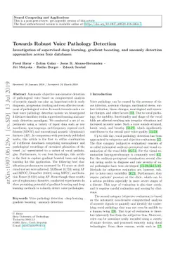 Towards Robust Voice Pathology Detection