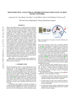Deep inspection: an electrical distribution pole parts study via deep
  neural networks