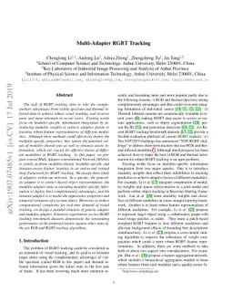 Multi-Adapter RGBT Tracking