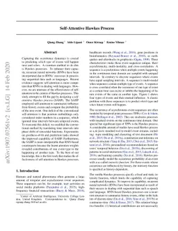 Self-Attentive Hawkes Processes