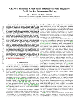 GRIP++: Enhanced Graph-based Interaction-aware Trajectory Prediction for
  Autonomous Driving