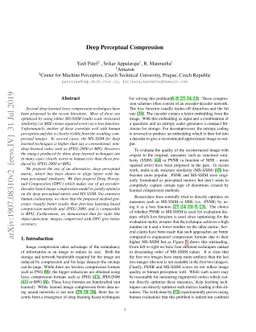 Deep Perceptual Compression