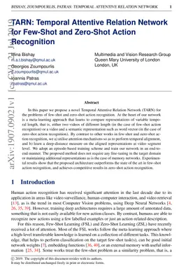 TARN: Temporal Attentive Relation Network for Few-Shot and Zero-Shot
  Action Recognition