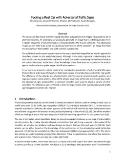 Fooling a Real Car with Adversarial Traffic Signs