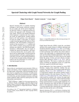 Spectral Clustering with Graph Neural Networks for Graph Pooling