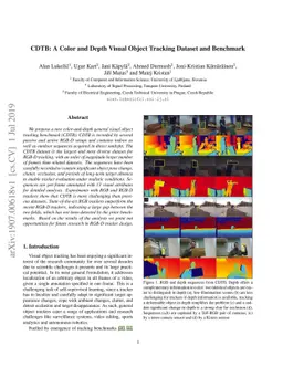 CDTB: A Color and Depth Visual Object Tracking Dataset and Benchmark