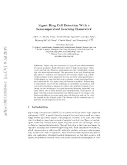 Signet Ring Cell Detection With a Semi-supervised Learning Framework