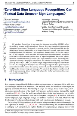 Zero-Shot Sign Language Recognition: Can Textual Data Uncover Sign
  Languages?