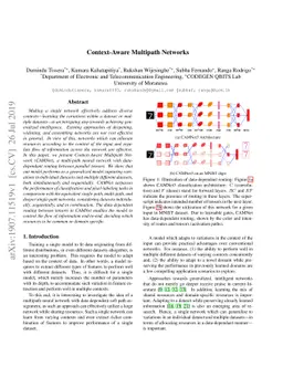 Context-Aware Multipath Networks