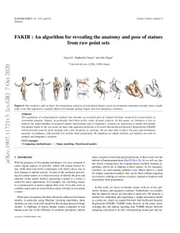 FAKIR: An algorithm for revealing the anatomy and pose of statues from
  raw point sets