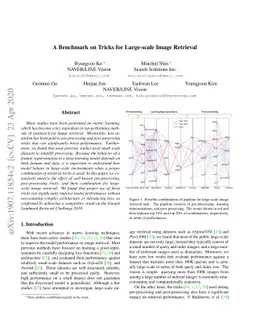 A Benchmark on Tricks for Large-scale Image Retrieval