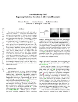Are Odds Really Odd? Bypassing Statistical Detection of Adversarial
  Examples