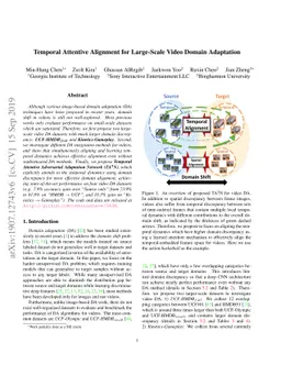 Temporal Attentive Alignment for Large-Scale Video Domain Adaptation