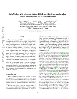 SkeleMotion: A New Representation of Skeleton Joint Sequences Based on
  Motion Information for 3D Action Recognition