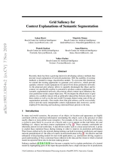 Grid Saliency for Context Explanations of Semantic Segmentation