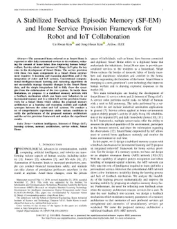 A Stabilized Feedback Episodic Memory (SF-EM) and Home Service Provision
  Framework for Robot and IoT Collaboration