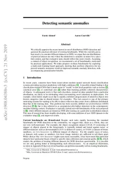 Detecting semantic anomalies