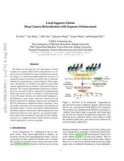 Local Supports Global: Deep Camera Relocalization with Sequence
  Enhancement